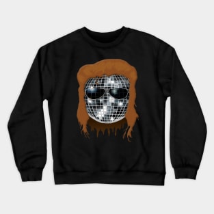 Disco Mullet Crewneck Sweatshirt